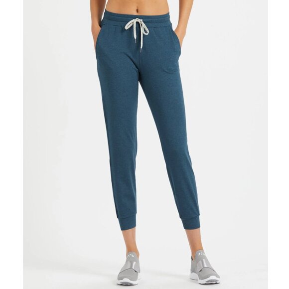 Vuori Indigo Heather Women's Performance Jogger, Size S - Picture 1 of 8